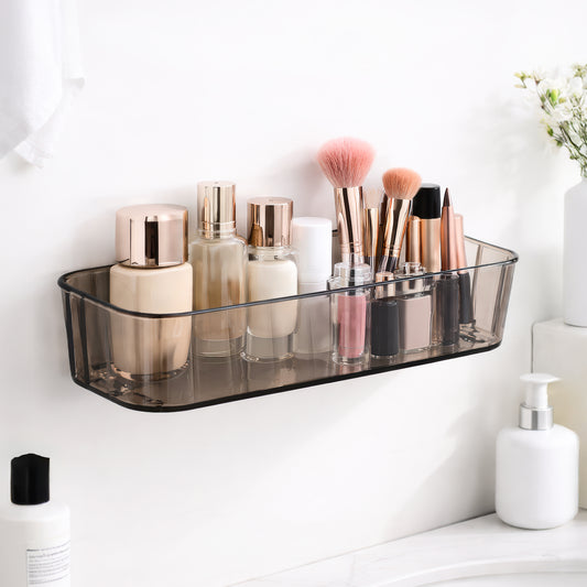 AINEXA Self-Adhesive Transparent Makeup Organizer – No Drill