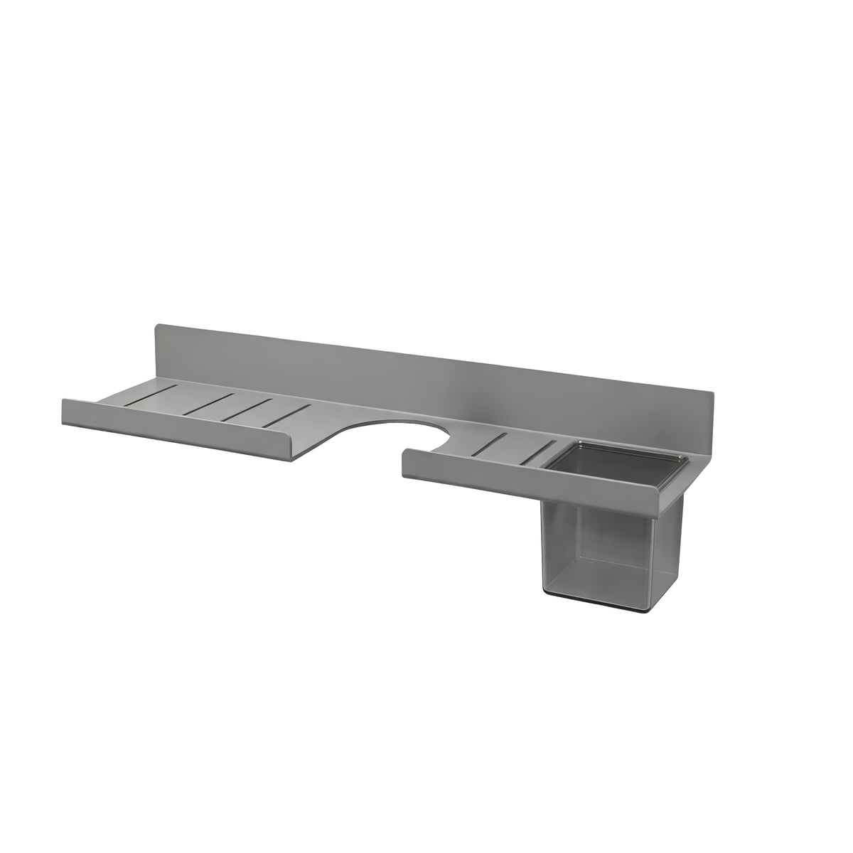 AINEXA Aluminium Floating Wall Shelf – Modern Space-Saving Organiser