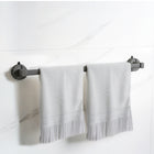 AINEXA Vacuum Suction Aluminium Towel Bar – Matte Grey