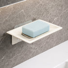 AINEXA Self-Adhesive Wall-Mounted Soap Holder with Drain Tray
