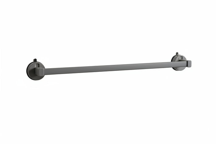 AINEXA Vacuum Suction Aluminium Towel Bar – Matte Grey