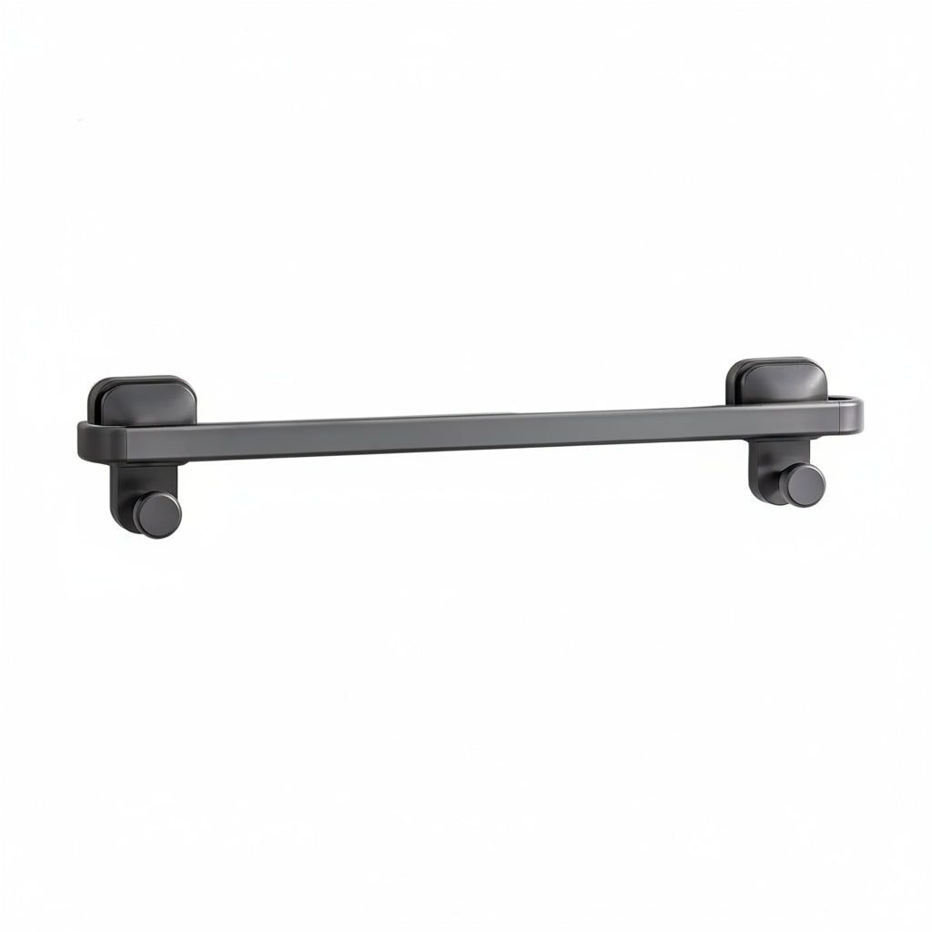 AINEXA Vacuum Suction Aluminium Towel Bar – Matte Grey