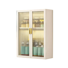 AINEXA 40 cm 2-Layer Wall-Mounted Kitchen Storage Cabinet – White