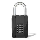 AINEXA Heavy-Duty 4-Digit Combination Padlock for Door & Gate Security