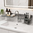 AINEXA Aluminium Floating Wall Shelf – Modern Space-Saving Organiser