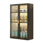 AINEXA 40 cm 3-Layer Wall-Mounted Kitchen Storage Cabinet – Black