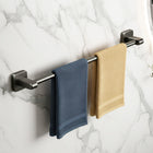 AINEXA Self-Adhesive Aluminium Towel Holder – Matte Black