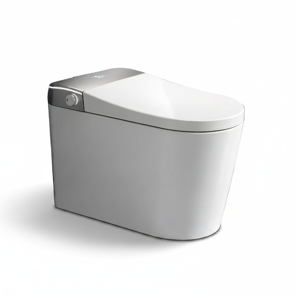AINEXA Smart Wall-Hung Toilet with Auto Lid, Heated Seat & Bidet – White