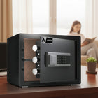 AINEXA 22L Digital Password Safe Locker with Alarm & Mute Mode – Black