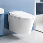 AINEXA Smart Toilet with Auto Lid, Heated Seat & Bidet – S-Trap, White