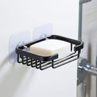 AINEXA Self-Adhesive Wall-Mounted Soap Holder with Drain Tray