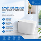 AINEXA Imperial Smart Toilet with Heated Seat, Dryer & Remote – Star White