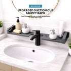 AINEXA 2-Foot Suction Aluminium Bathroom Shelf – Matte Grey