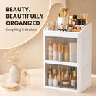 AINEXA 3-Layer Cosmetic & Makeup Organiser with Drawers – White