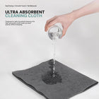 AINEXA 5-Piece Thickened Microfiber Cleaning Cloth Set