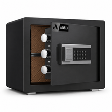 AINEXA 22L Digital Password Safe Locker with Alarm & Mute Mode – Black