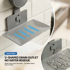AINEXA Vacuum Suction Wall-Mounted Soap Holder – Grey