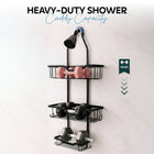 AINEXA 3-Tier Hanging Aluminium Shower Caddy – Black