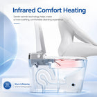 AINEXA Smart Wall-Hung Toilet with Auto Lid, Heated Seat & Bidet – White