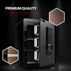 AINEXA Digital Fingerprint & Password Safe Locker with Alarm – Black