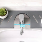 AINEXA 2-Foot Suction Aluminium Bathroom Shelf – Matte Grey