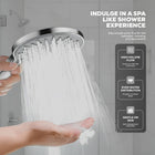 AINEXA 5-Function High-Pressure Hand Shower Set with 1 m Hose – Silver