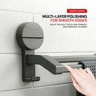 AINEXA 24-Inch Suction Double Towel Bar – Matte Grey