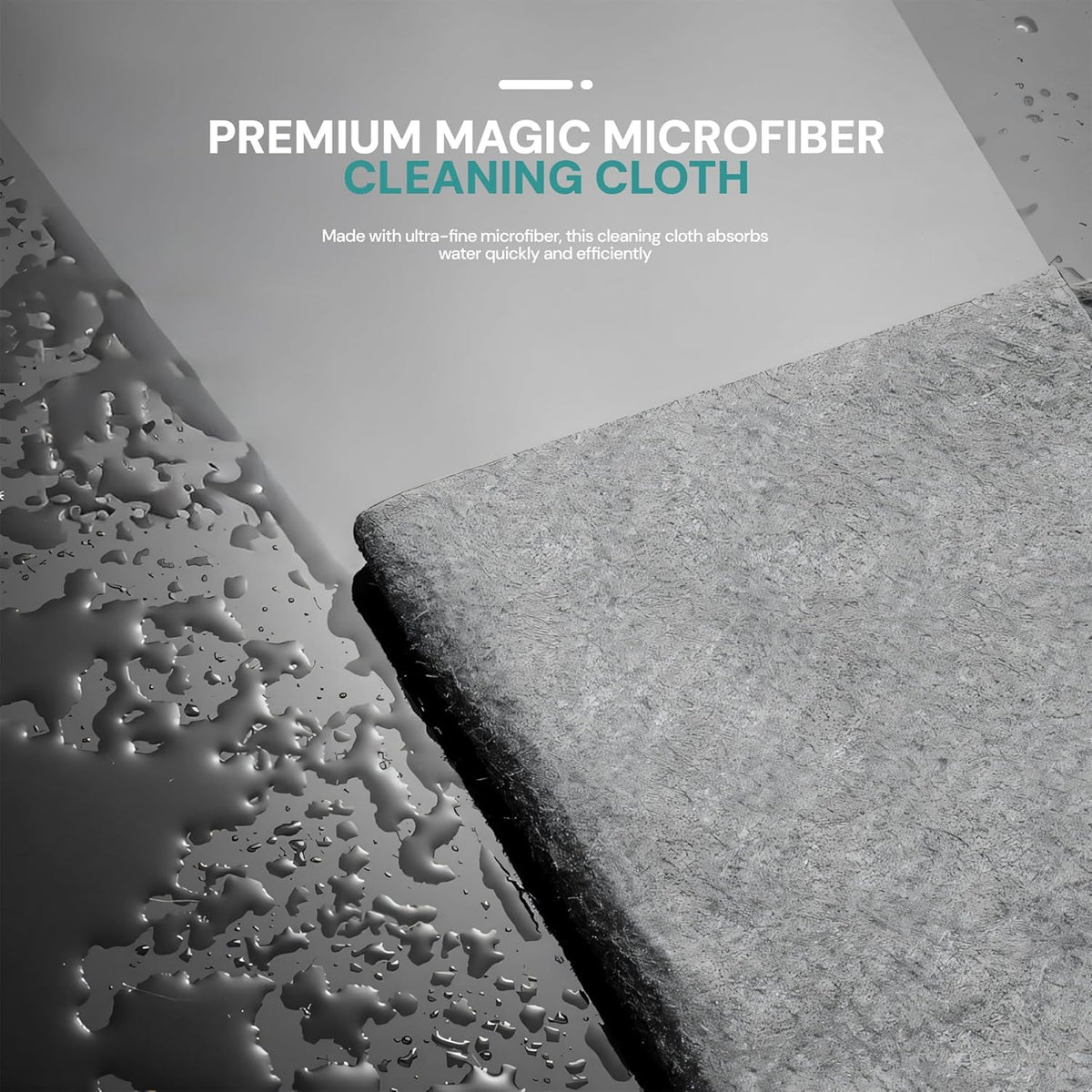 AINEXA 5-Piece Thickened Microfiber Cleaning Cloth Set