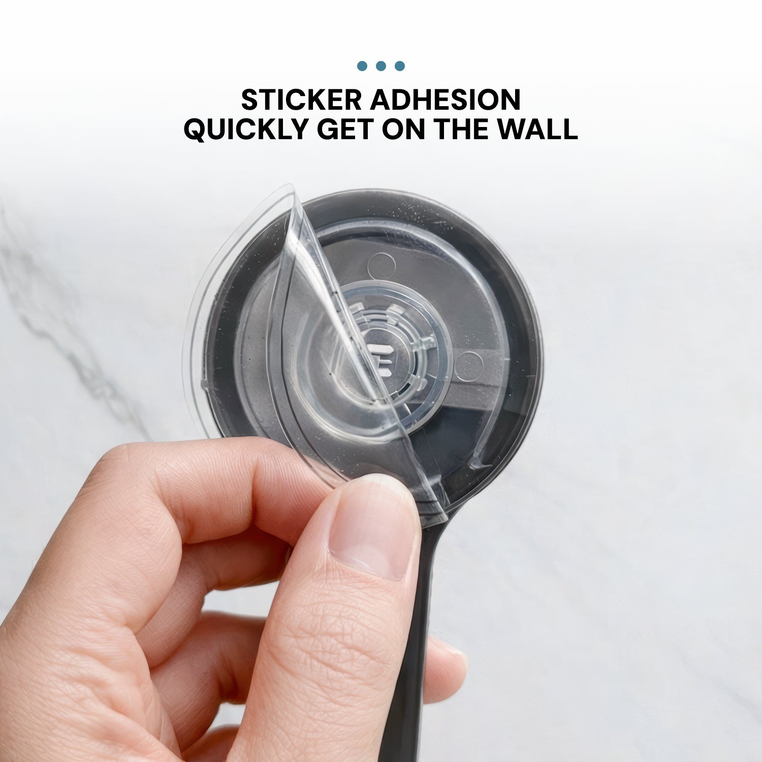 AINEXA Vacuum Suction Aluminium Towel Bar – Matte Grey
