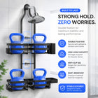 AINEXA 3-Tier Hanging Shower Caddy with Hooks – No Drill