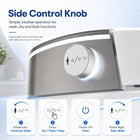 AINEXA Smart Wall-Hung Toilet with Auto Lid, Heated Seat & Bidet – White