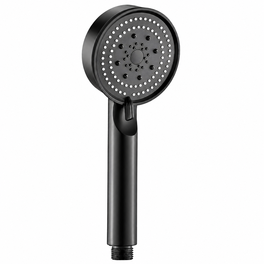 AINEXA 5-Mode High-Pressure Handheld Shower Head – Black
