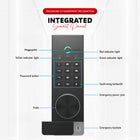 AINEXA Digital Fingerprint & Password Safe Locker with Alarm – Black