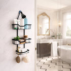 AINEXA 3-Tier Hanging Aluminium Shower Caddy – Black