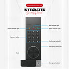 AINEXA Digital Password Safe Locker with Alarm & Adjustable Shelf – Black