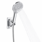 AINEXA 5-Function High-Pressure Hand Shower Set with 1 m Hose – Silver