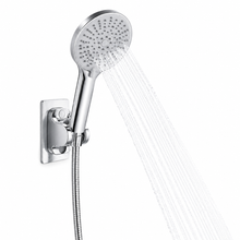 AINEXA 5-Function High-Pressure Hand Shower Set with 1 m Hose – Silver
