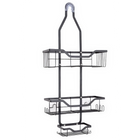 AINEXA 3-Tier Hanging Aluminium Shower Caddy – Black